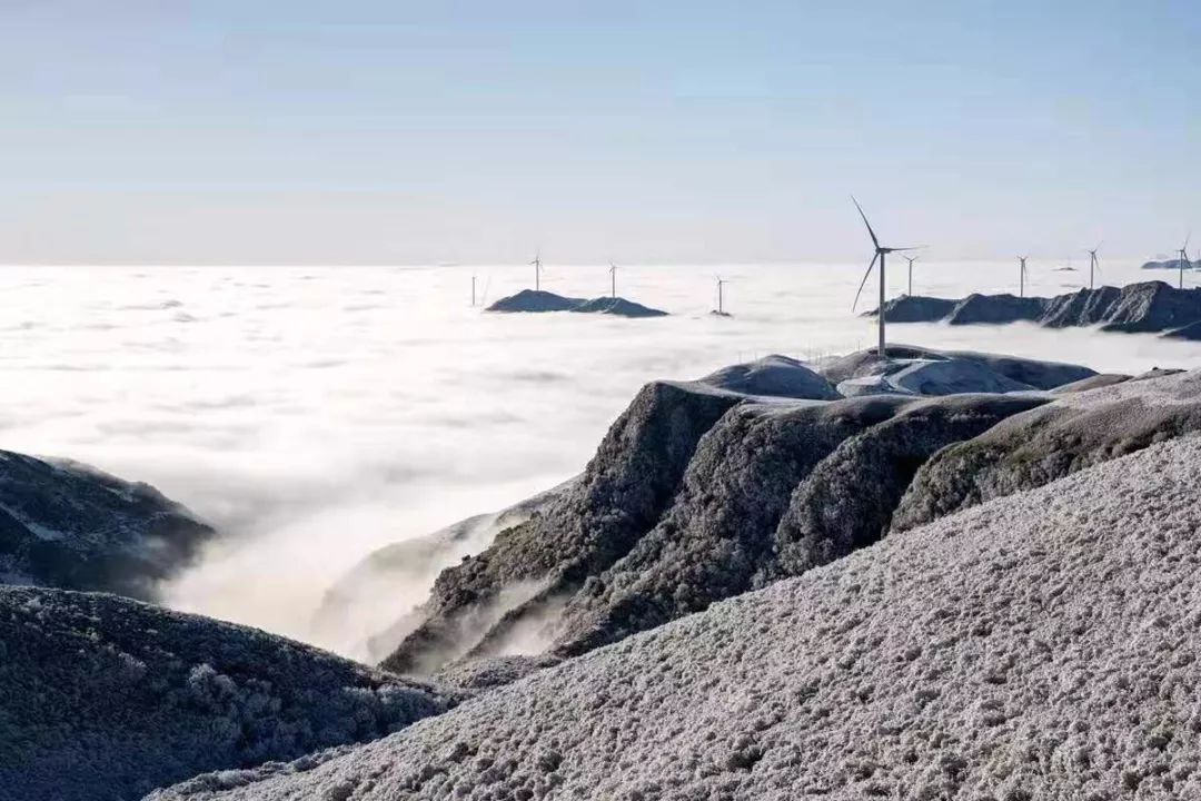 雪后韭菜坪带你去看凡间仙境