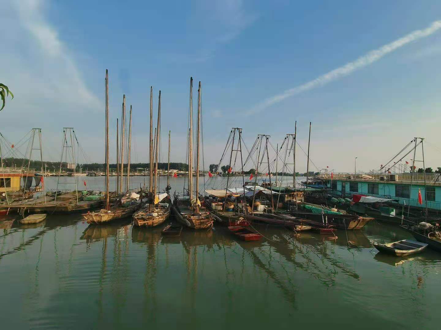 江苏高邮:停泊的渔船,最后的记忆