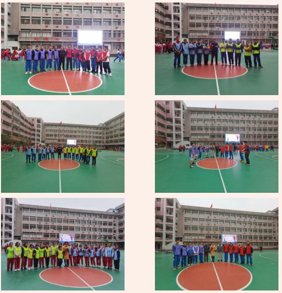 "正青春 梦飞扬"贵阳七中篮球比赛开赛了