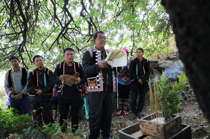 云南新平龙志仁35载不遗余力守护彝族文化