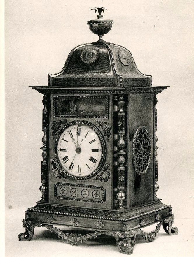 传教士献的自鸣钟