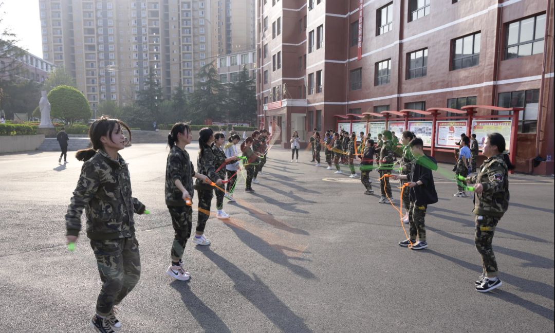 持戈试马 备战体考 ——2021年景阳中学初中部备战体考体训