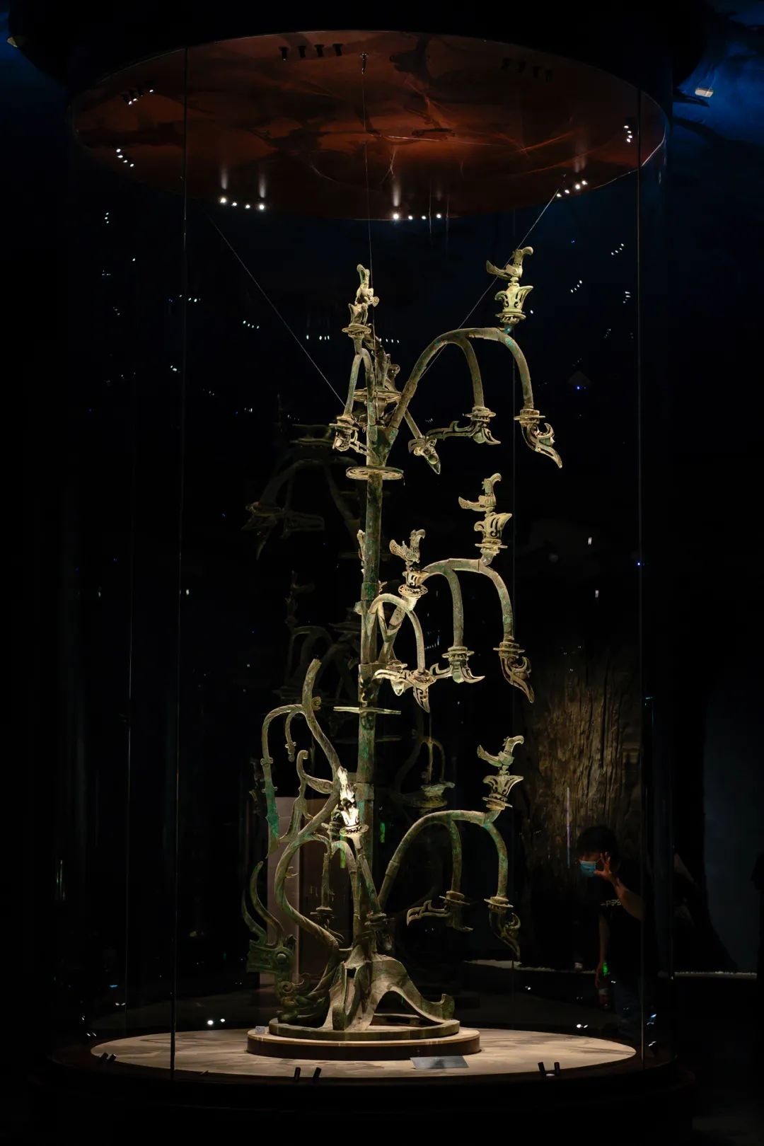 青铜神树,三星堆博物馆藏图/视觉中国