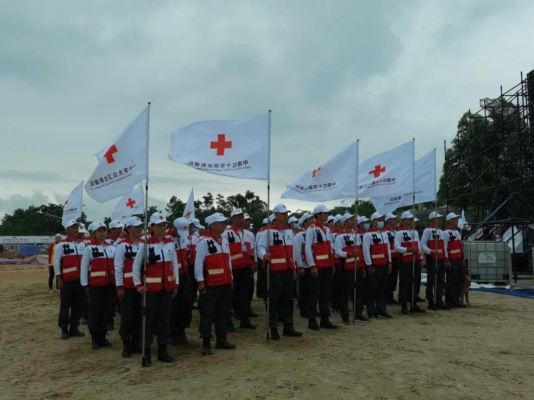 红十字方队图片图片