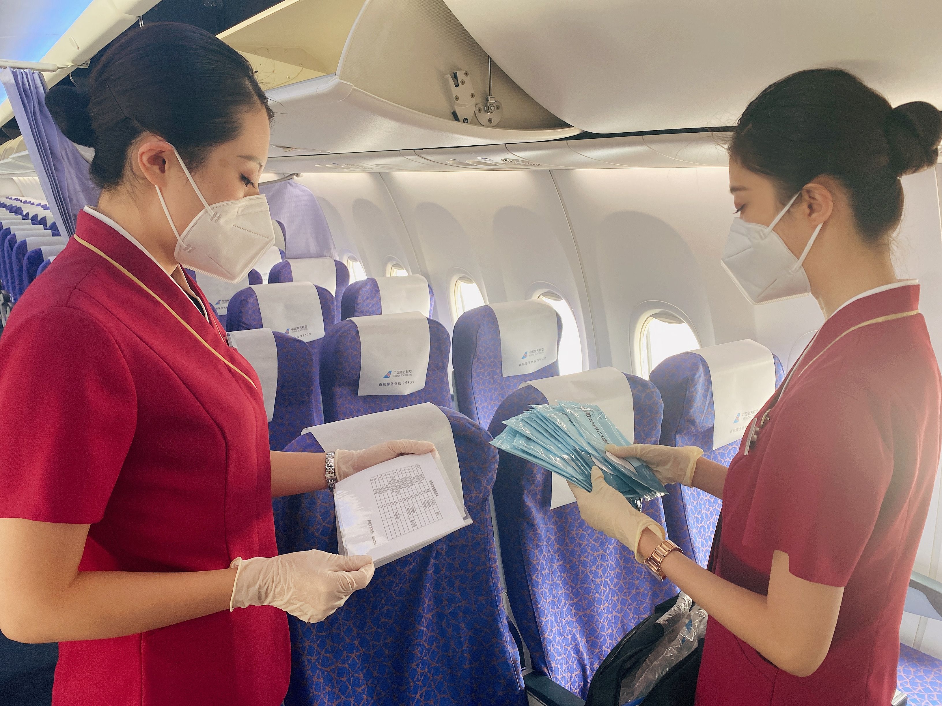 提升处置效率和安全性;还能提升航班防疫保障等级,确保乘务员可随时向