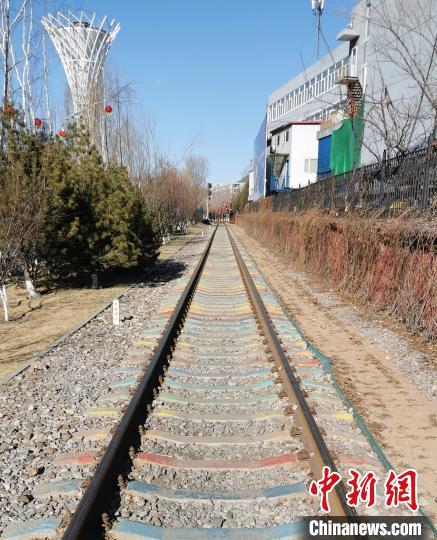 图为坐落在张家口工业文化主题公园内的京张铁路原址。　岑屹 摄