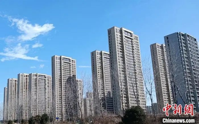 资料图:楼盘。 孙权 摄 图片