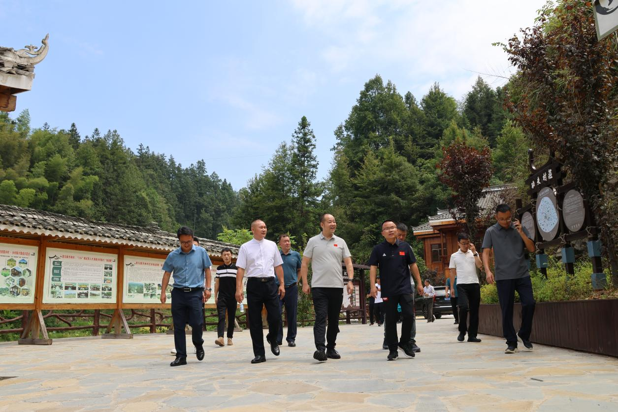 贵州省武术协会赴天柱县渡马镇功夫村开展考察调研